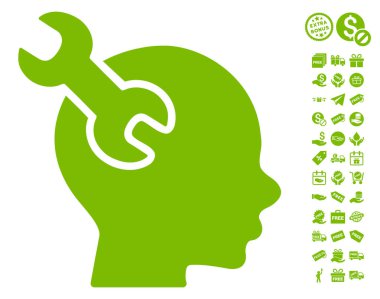 Beyin hizmet Wrench kutsal kişilerin resmi ile ücretsiz Bonus