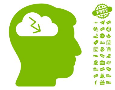 Beyin fırtınası simgesi ücretsiz bonus