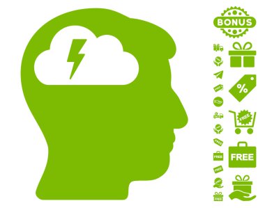 Beyin fırtınası simgesi ücretsiz bonus