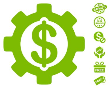 Ücretsiz Bonus ile Geliştirme maliyet simgesi