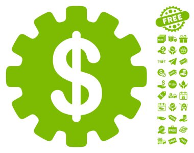 Ücretsiz Bonus ile Geliştirme maliyet simgesi