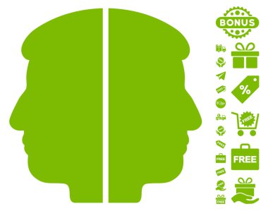 Çift yüzlü simgesi ücretsiz bonus