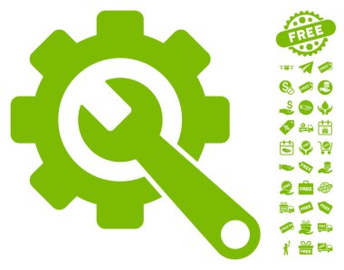 Dişli ve ücretsiz Bonus ile Wrench kutsal kişilerin resmi