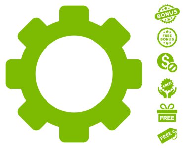 Dişli simgesini ücretsiz bonus