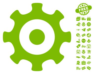 Dişli simgesini ücretsiz bonus