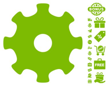 Dişli simgesini ücretsiz bonus