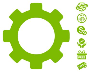 Dişli simgesini ücretsiz bonus