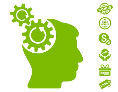 Döndürme simgesi ücretsiz bonus kafa Dişliler