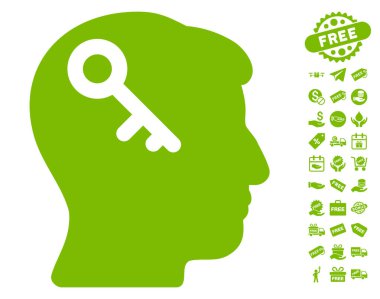 Kafa simgesi ücretsiz Bonus ile anahtar