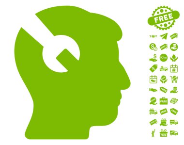 Kafa cerrahi Wrench kutsal kişilerin resmi ile ücretsiz Bonus