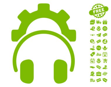 Kulaklık yapılandırma dişli simgesini ücretsiz bonus