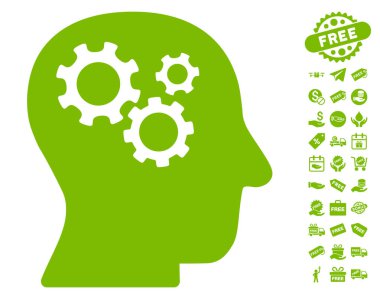 Ücretsiz Bonus ile akıl Gears simgesi