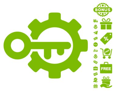 Anahtar Ücretsiz Bonus ile simge seçenekleri