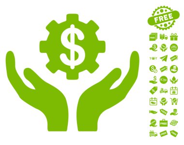 Ücretsiz Bonus ile bakım fiyat simgesi