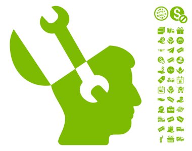 Zihin anahtar araçlar simgesine ücretsiz bonus