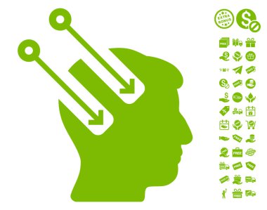 Sinirsel arayüz simgesi ücretsiz bonus