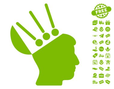 Açık fikirli arabirimi simgesini ücretsiz bonus