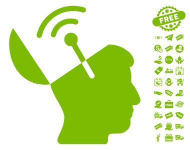 Açık fikirli radyo arayüzü simgesi ücretsiz bonus