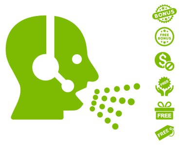 Operatör konuşma simgesini ücretsiz bonus