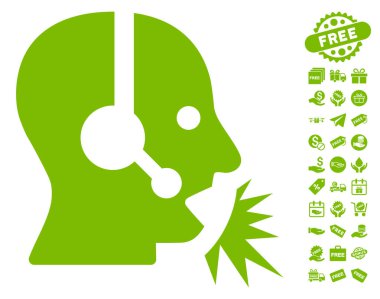 Operatör konuşma simgesini ücretsiz bonus