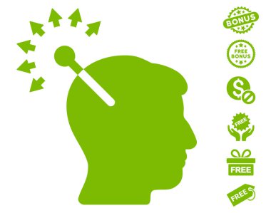 Ücretsiz Bonus ile optik sinir arayüzü simgesi