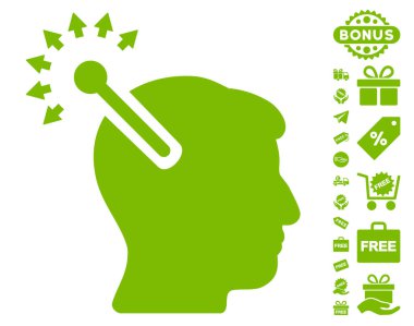 Ücretsiz Bonus ile optik sinir arayüzü simgesi