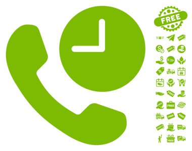 Telefon saat simgesini ücretsiz bonus