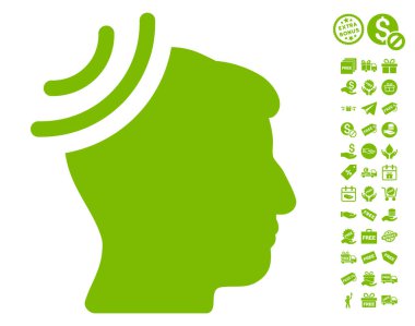 Radyo Resepsiyon beyin simgesi ücretsiz bonus