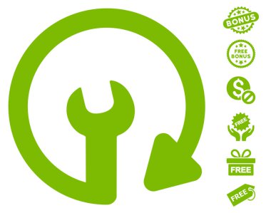 Ücretsiz Bonus ile Service simgesini tekrar