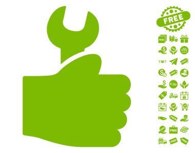 Hizmet el simgesi ücretsiz bonus