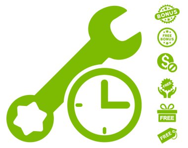 Hizmet saat simgesini ücretsiz bonus