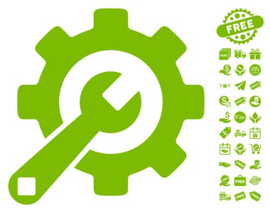 Ücretsiz Bonus simgesiyle hizmet araçları