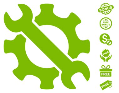 Ücretsiz Bonus simgesiyle hizmet araçları