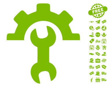 Ücretsiz Bonus simgesiyle hizmet araçları