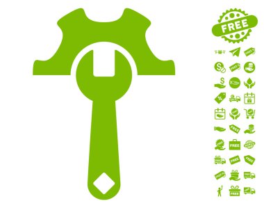 Ücretsiz Bonus simgesiyle hizmet araçları