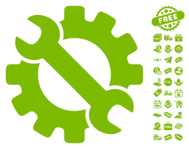 Ücretsiz Bonus simgesiyle hizmet araçları