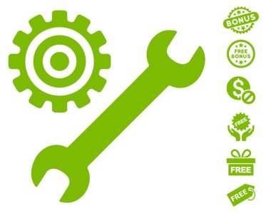 Ücretsiz Bonus simgesiyle hizmet araçları