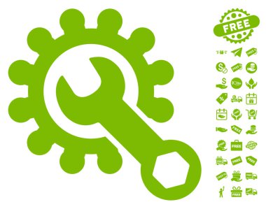 Ücretsiz Bonus simgesiyle hizmet araçları