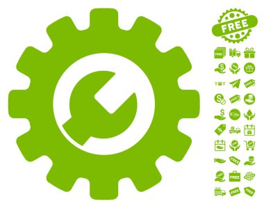 Ücretsiz Bonus simgesiyle hizmet araçları