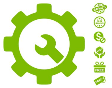 Ücretsiz Bonus simgesiyle hizmet araçları