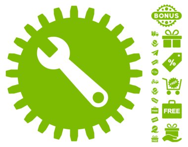 Ücretsiz Bonus simgesiyle hizmet araçları