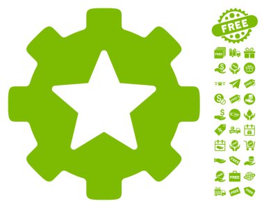 Yıldız sık seçenekleri dişli simgesini ücretsiz bonus