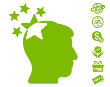 Yıldız kafa simgesi ücretsiz Bonus ile vurmak