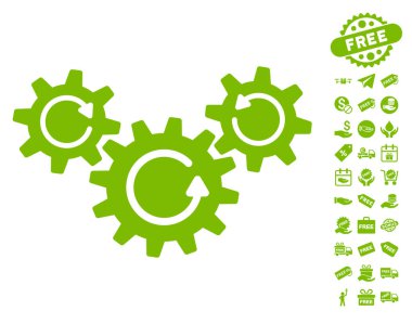 İletim tekerlekler döndürme simgesi ücretsiz bonus