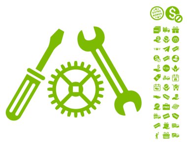 Service simgesini Ücretsiz Bonus ile ayarlama