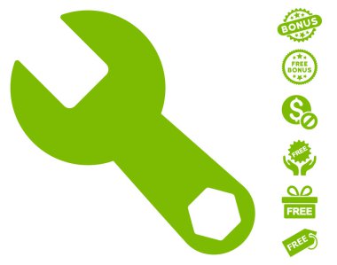 İngiliz anahtarı simgesini ücretsiz bonus