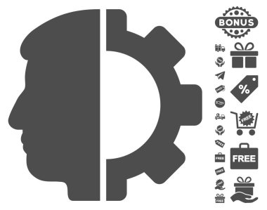 Ücretsiz Bonus ile Android kafa simgesi