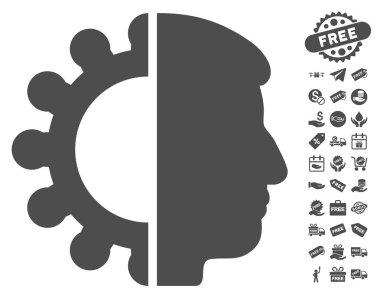 Ücretsiz Bonus ile Android kafa simgesi