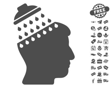 Beyin duş simgesi ücretsiz bonus