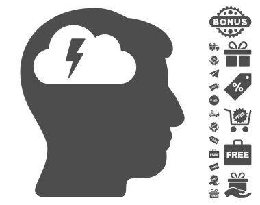 Beyin fırtınası simgesi ücretsiz bonus